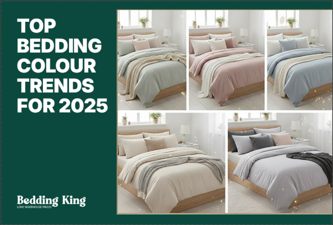 Top Bedding Colour Trends for 2025